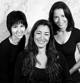 Paisagistas Kátia Matos, Regina Rocha e Juliana Aguiar