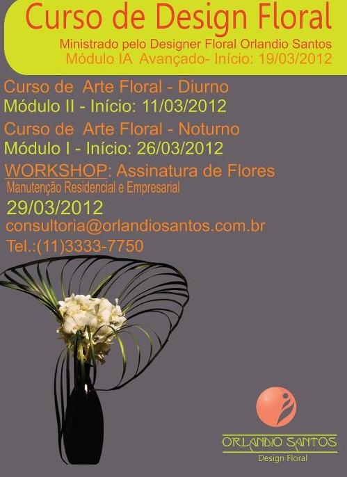 Curso de Design Floral Curso de Design Floral