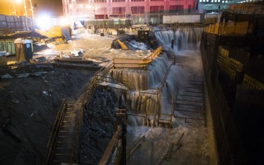 Destruição causada pela tempestade Sandy