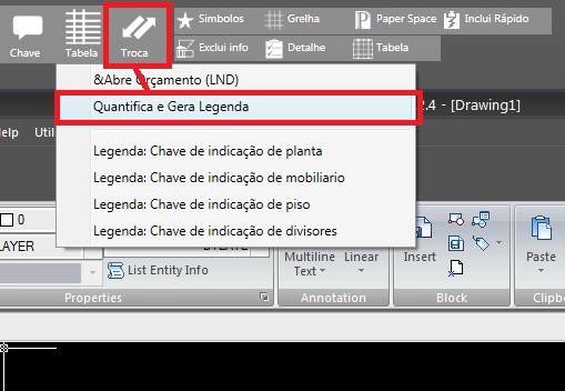 AutoLANDSCAPE: Como alterar o nome das colunas na legenda