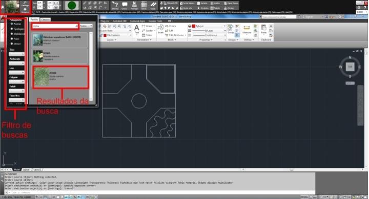 AutoLANDSCAPE 2016: Escolha de itens e modos de inserção no projeto - parte 2 de 7