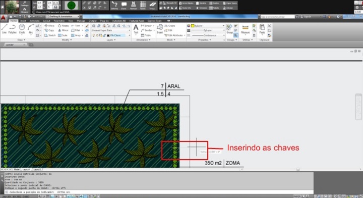 Figura 6: Inserindo as chaves no projeto Figura 6: Inserindo as chaves no projeto