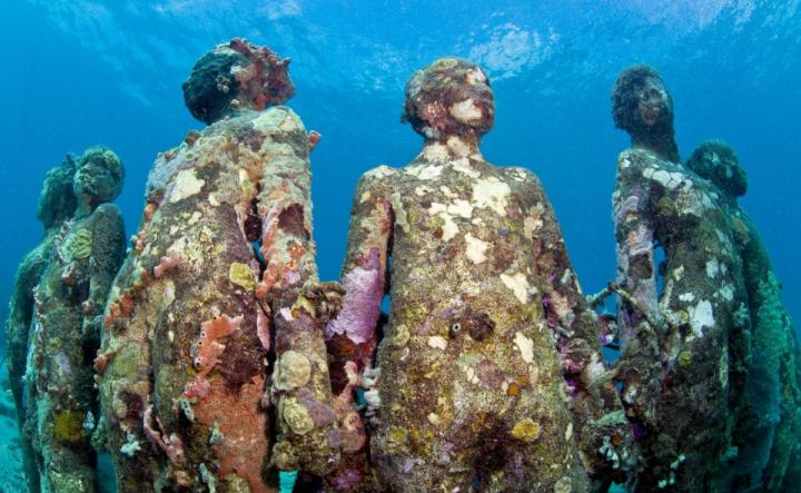 Escultura de Jason de Caires Taylor Cancun Escultura de Jason de Caires Taylor Cancun