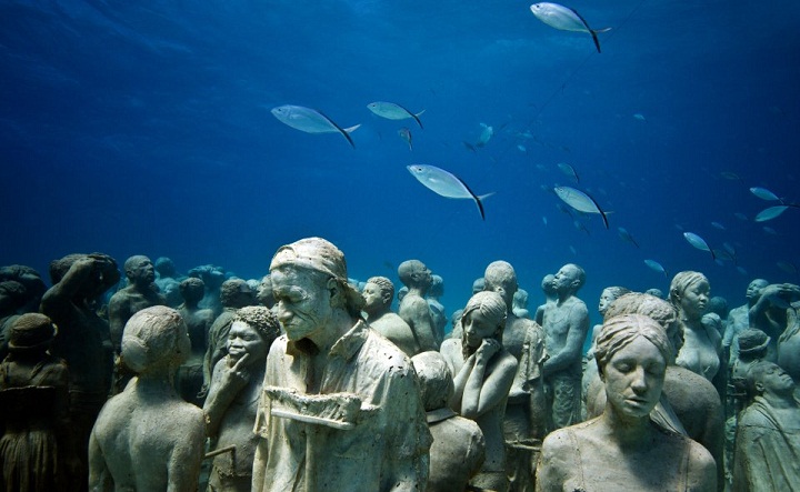 Escultura de Jason de Caires Taylor Cancun Escultura de Jason de Caires Taylor Cancun