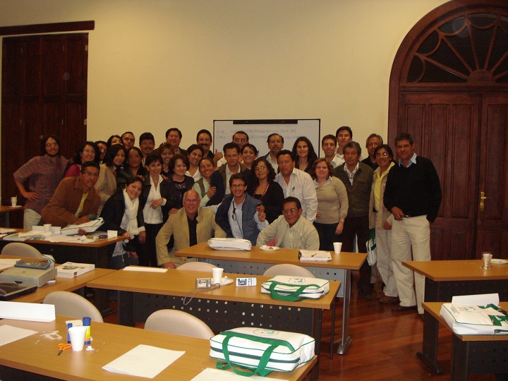 Curso Avançado de Paisagismo em Quito - Equador - Março de 2009