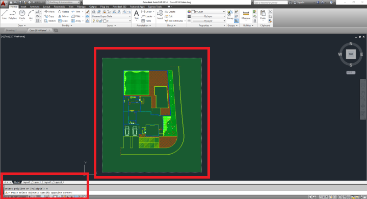 Figura 2: Convertendo lines em polylines no CAD Figura 2: Convertendo lines em polylines no CAD