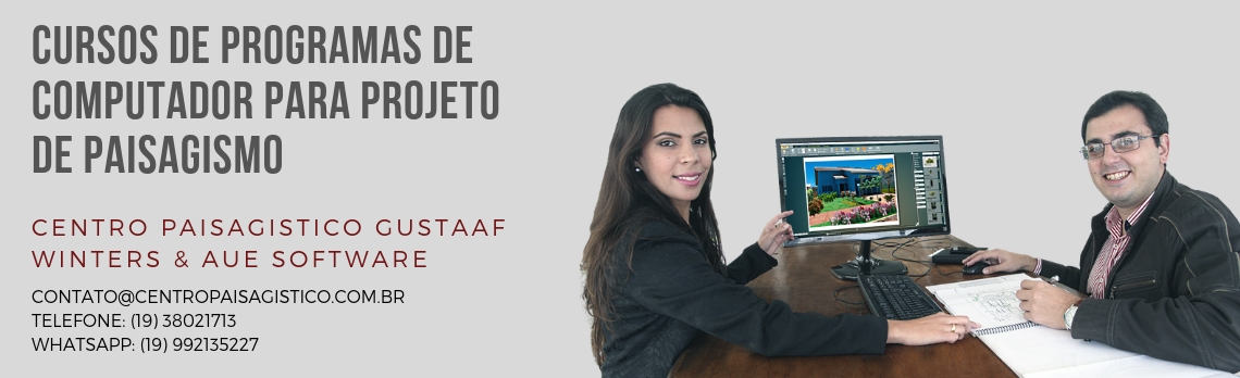 Cursos em Holambra: CENTRO PAISAGISTICO GUSTAAF WINTERS & AuE SOFTWARE