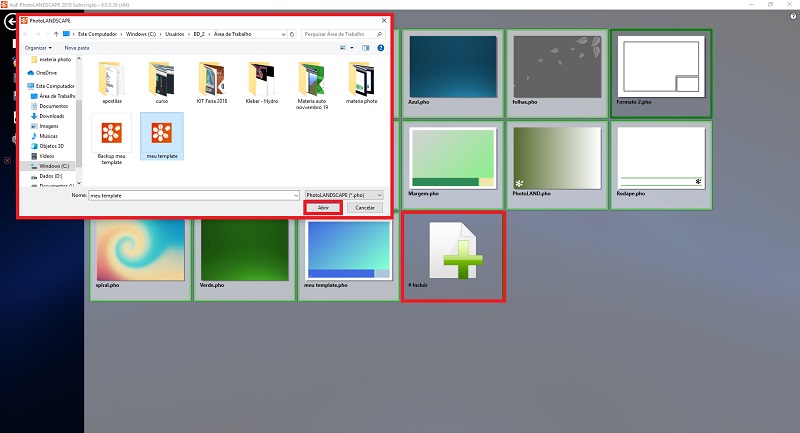 Salvando nosso template como modelo Salvando nosso template como modelo