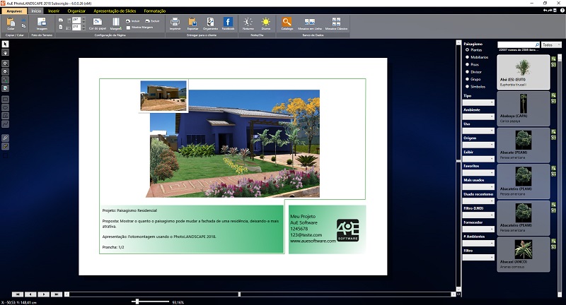 Prancha finalizada com templates e macros Prancha finalizada com templates e macros