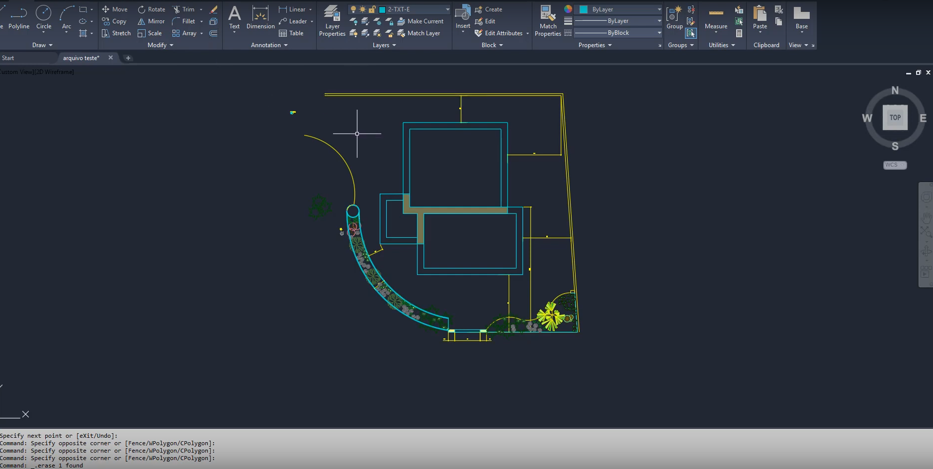 VisualPLAN: Limpando o desenho no AutoLANDSCAPE para que o mesmo abra corretamente no VisualPLAN.