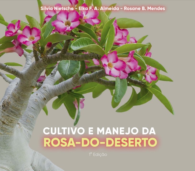 Capa ebook “Cultivo e Manejo da Rosa-do-deserto”