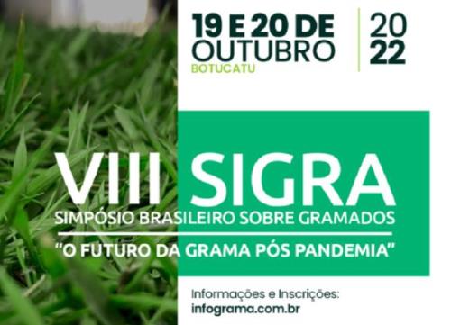 VIII SIGRA - Simpósio Brasileiro sobre Gramados