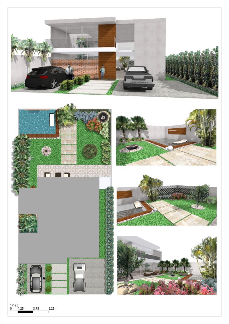  Projeto residencial completo no Visual Plan