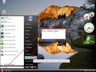 Configurando o Windows Vista para os Programas da AuE Soluções