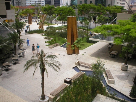 paisagismo do condomínio Brascan Century Plaza paisagismo do condomínio Brascan Century Plaza