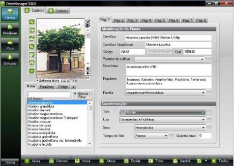 PhotoLANDSCAPE 2009 - Como incluir novas espécies de plantas em seu banco de dados
