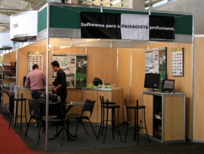 Stand da AuE Soluções na GardenFair 2010