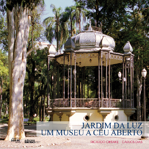 Capa do livro "Jardim da Luz - um museu a céu aberto"