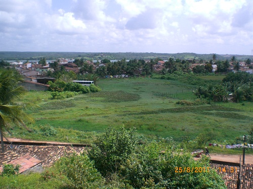 Praça da Lagoa do Oiteiro, em Penedo - Alagoas