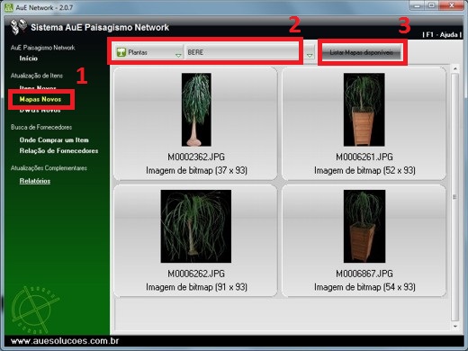 Novos mapas de plantas Novos mapas de plantas
